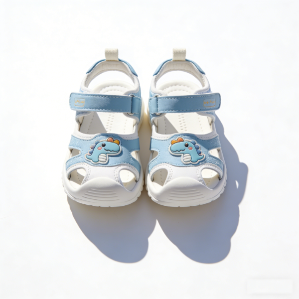 Blue Little Dinosaur Sandals