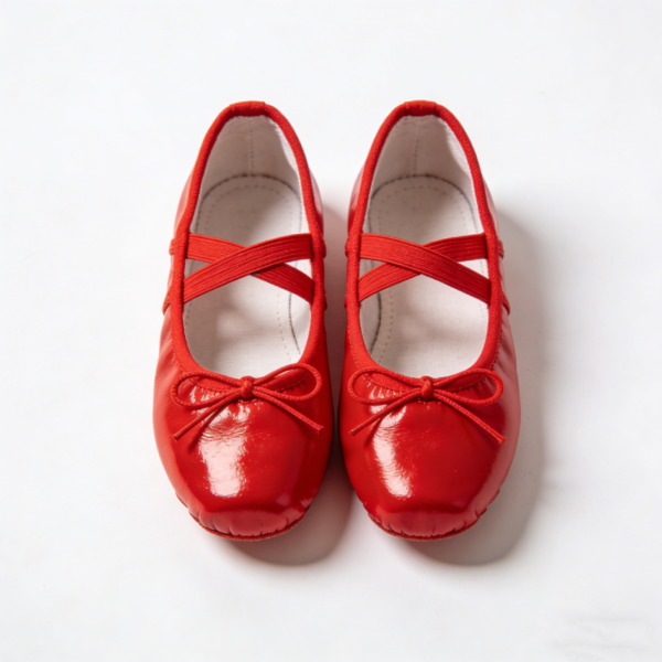 Deep Red Dance Shoes
