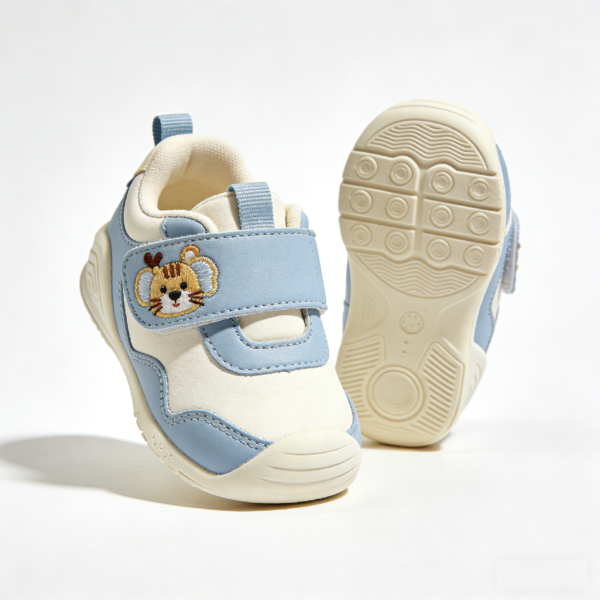 Light Blue First Walker Shoes